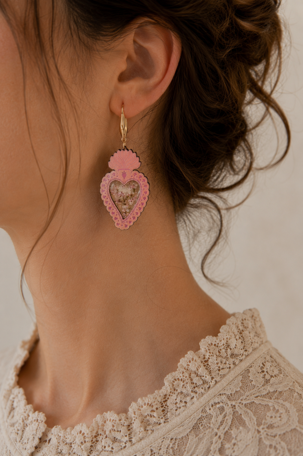 Boucles d'Oreilles Botanica 1