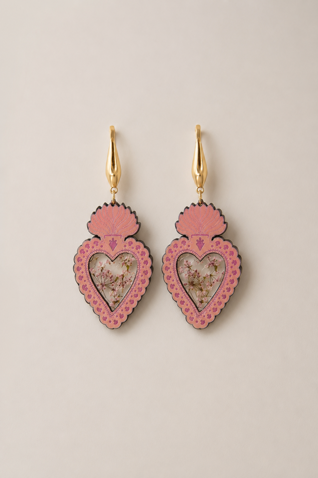 Boucles d'Oreilles Botanica 1