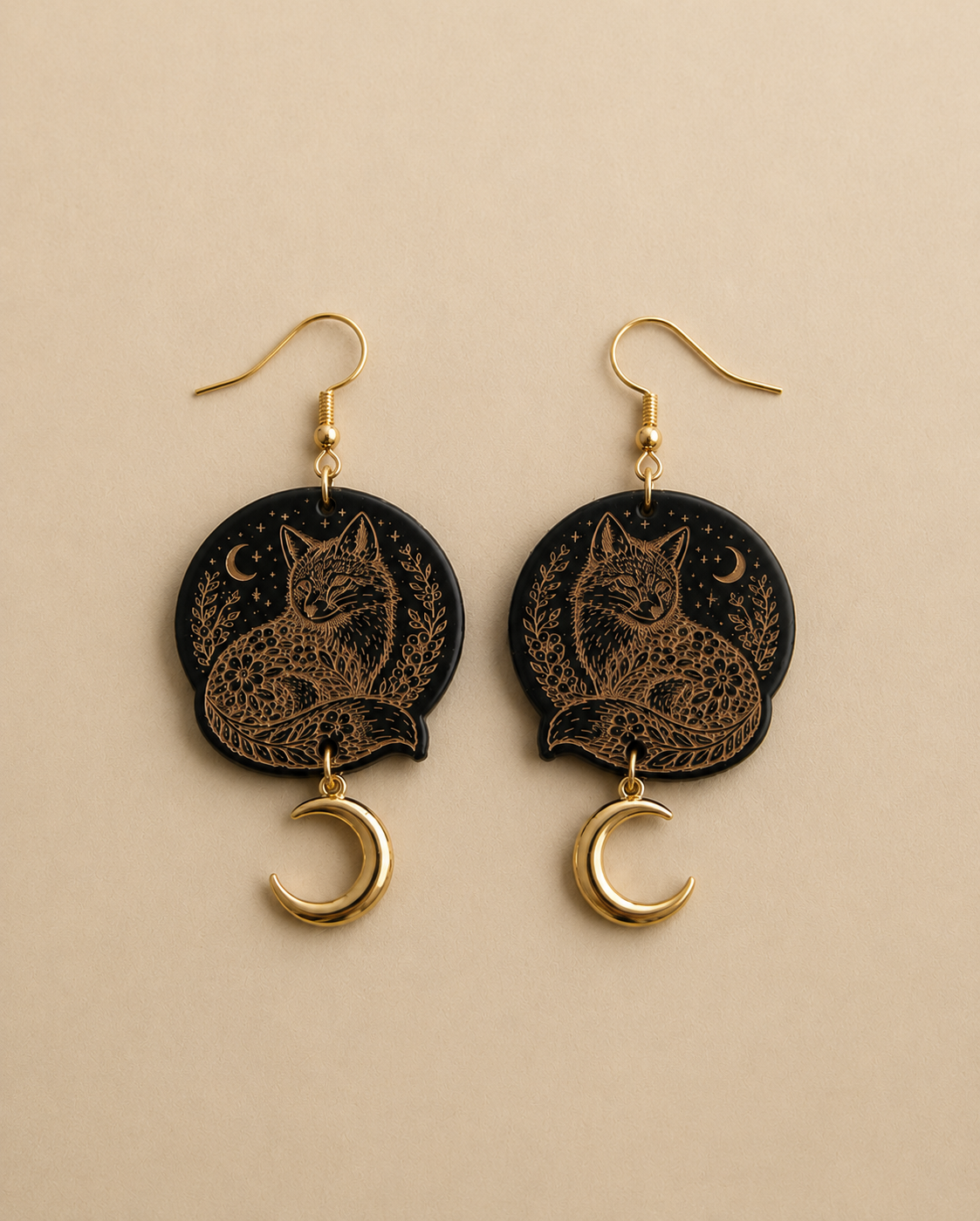 Boucles d'oreille Vulpéa